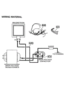 02 - Hardware Parts parts for Ge Microwave JE1445G01 from AppliancePartsPros.com