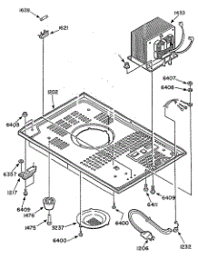 03 - Section3 parts for Ge Microwave JE80T01 from AppliancePartsPros.com