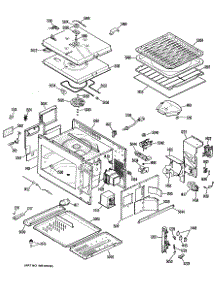 02 - Section2 parts for Ge Microwave JET322H01 from AppliancePartsPros.com