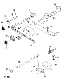 02 - Section2 parts for Ge Range JGAS02EN3 from AppliancePartsPros.com