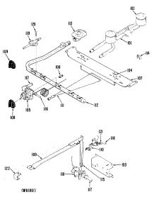 02 - Section2 parts for Ge Range JGAS02PN9 from AppliancePartsPros.com