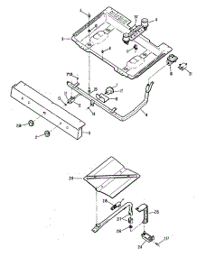 04 - Section4 parts for Ge Range JGBC12GEN1 from AppliancePartsPros.com