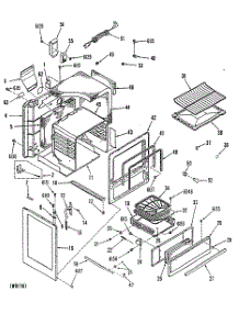 04 - Section4 parts for Ge Range JGBC15GEK1 from AppliancePartsPros.com