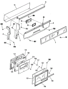 02 - Section2 parts for Ge Range JGBC15GEK3 from AppliancePartsPros.com