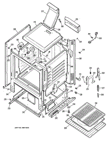 03 - Section3 parts for Ge Range JGBC15GEN1 from AppliancePartsPros.com
