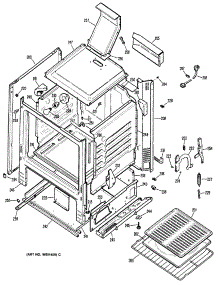 04 - Section4 parts for Ge Range JGBC15GEN2 from AppliancePartsPros.com