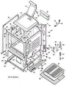 02 - Section2 parts for Ge Range JGBC15GER1 from AppliancePartsPros.com