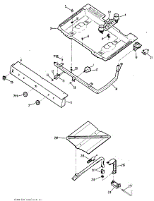 04 - Section4 parts for Ge Range JGBC15GER1 from AppliancePartsPros.com