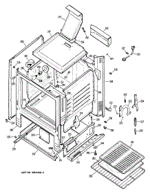 02 - Section2 parts for Ge Range JGBC15GER2 from AppliancePartsPros.com