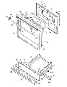 03 - Section3 parts for Ge Range JGBC15GER2 from AppliancePartsPros.com