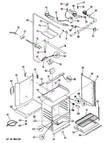 02 - Section2 parts for Ge Range JGBC16GEH2 from AppliancePartsPros.com
