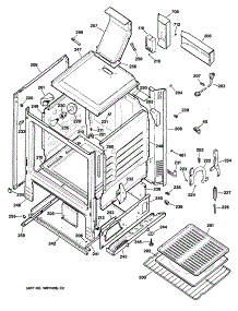 02 - Section2 parts for Ge Range JGBC16GEP2 from AppliancePartsPros.com