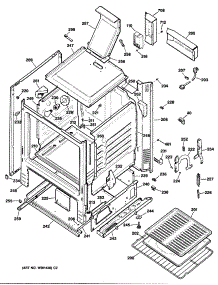 02 - Section2 parts for Ge Range JGBC16GEP3 from AppliancePartsPros.com