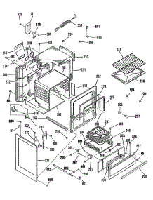 03 - Section3 parts for Ge Range JGBC17GEK3 from AppliancePartsPros.com