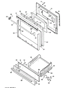 04 - Section4 parts for Ge Range JGBC17GER1 from AppliancePartsPros.com