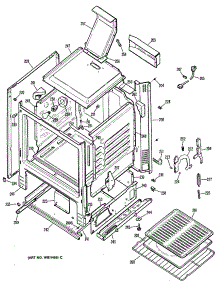 02 - Section2 parts for Ge Range JGBC17GER2 from AppliancePartsPros.com