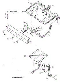 02 - Section2 parts for Ge Range JGBC20GEV1AD from AppliancePartsPros.com