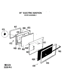 03 - 30`` Electric Ignition parts for Ge Range JGBP24GEJ7 from AppliancePartsPros.com