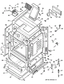 02 - Section2 parts for Ge Range JGBP24GEN1 from AppliancePartsPros.com
