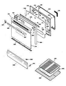 04 - Section4 parts for Ge Range JGBP24GEV2AD from AppliancePartsPros.com