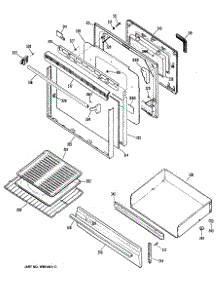 03 - Section3 parts for Ge Range JGBP25GEN4 from AppliancePartsPros.com