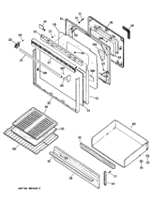 03 - Section3 parts for Ge Range JGBP25GEN5 from AppliancePartsPros.com