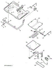 04 - Section4 parts for Ge Range JGBP25GEN6 from AppliancePartsPros.com