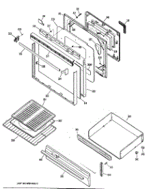 03 - Section3 parts for Ge Range JGBP26GEN2 from AppliancePartsPros.com