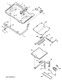 04 - Section4 parts for Ge Range JGBP26GEN2 from AppliancePartsPros.com