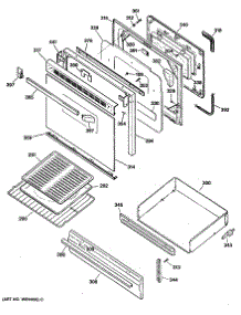 04 - Section4 parts for Ge Range JGBP26GEV1WH from AppliancePartsPros.com