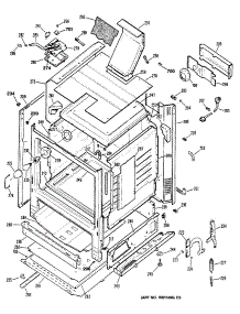 03 - Section3 parts for Ge Range JGBP26WEV2WW from AppliancePartsPros.com