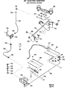 04 - 30`` Electric Ignition parts for Ge Range JGBP27GEJ4 from AppliancePartsPros.com
