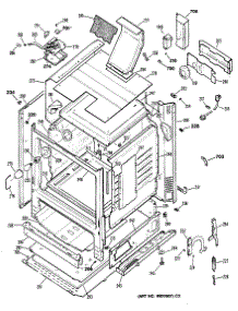 03 - Section3 parts for Ge Range JGBP27GEV1WH from AppliancePartsPros.com