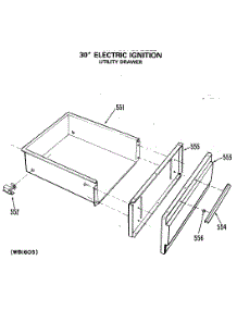 06 - 30`` Electric Ignition parts for Ge Range JGBP28GEL2 from AppliancePartsPros.com
