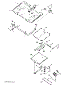 04 - Section4 parts for Ge Range JGBP29GES1 from AppliancePartsPros.com