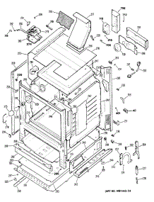 02 - Section2 parts for Ge Range JGBP30AEP2 from AppliancePartsPros.com