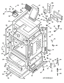 03 - Section3 parts for Ge Range JGBP30GEP1 from AppliancePartsPros.com