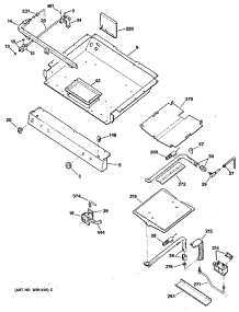 04 - Section4 parts for Ge Range JGBP30GEP3 from AppliancePartsPros.com