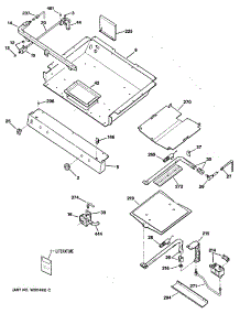 04 - Section4 parts for Ge Range JGBP30GEP5 from AppliancePartsPros.com
