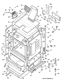 02 - Section2 parts for Ge Range JGBP30WEP2 from AppliancePartsPros.com