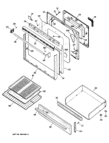 03 - Section3 parts for Ge Range JGBP31GEP2 from AppliancePartsPros.com