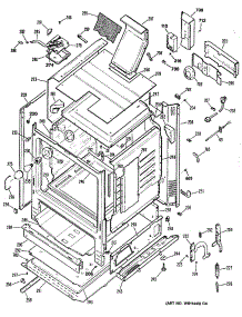 02 - Section2 parts for Ge Range JGBP32AES1 from AppliancePartsPros.com
