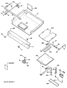 04 - Section4 parts for Ge Range JGBP32GES1 from AppliancePartsPros.com