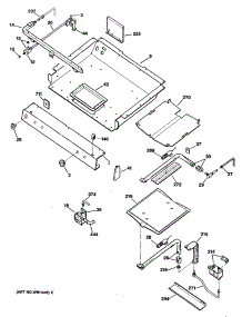 04 - Section4 parts for Ge Range JGBP34GEP2 from AppliancePartsPros.com