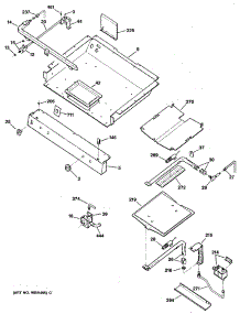 04 - Section4 parts for Ge Range JGBP34GEP4 from AppliancePartsPros.com