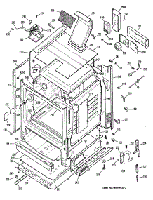 03 - Section3 parts for Ge Range JGBP35GEP1 from AppliancePartsPros.com