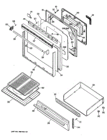 04 - Section4 parts for Ge Range JGBP35GEP1 from AppliancePartsPros.com