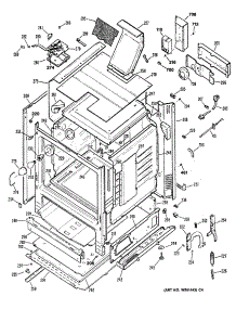 02 - Section2 parts for Ge Range JGBP35GEP5 from AppliancePartsPros.com
