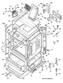 03 - Section3 parts for Ge Range JGBP35WEV1WW from AppliancePartsPros.com