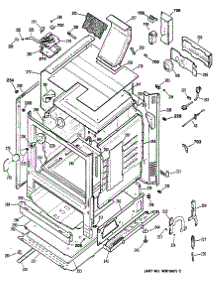 03 - Section3 parts for Ge Range JGBP35WEV2WW from AppliancePartsPros.com